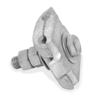 Guy Wire Ground Clamps -  Parallel