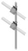 Horizontal Angle Rail Antenna Mount Brackets